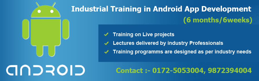 Android Training in Mohali